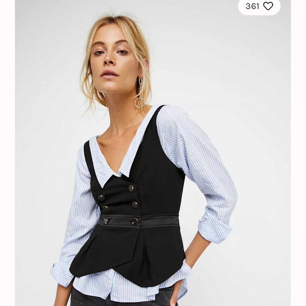 Night Turns Into Morning Top/Vest